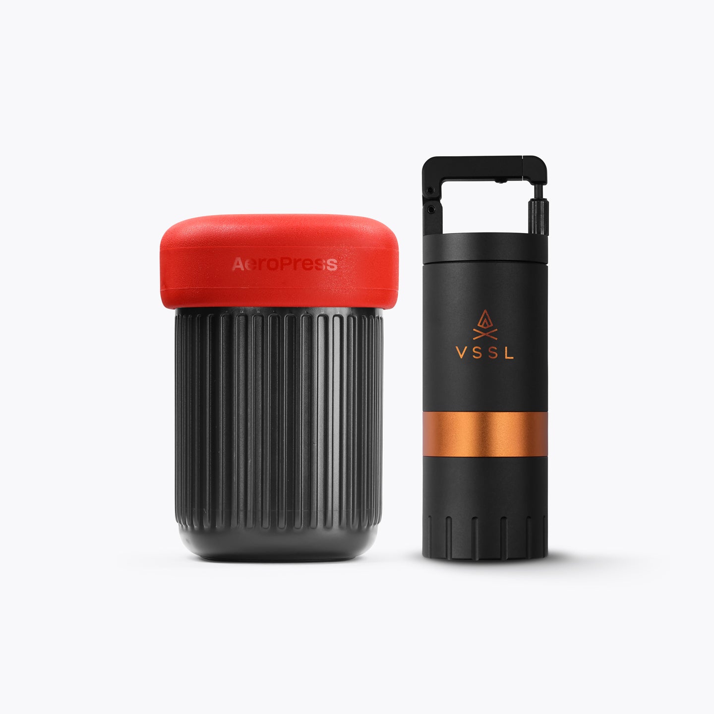 Aeropress® Go™ Travel Coffee Maker + Java G25 Coffee Grinder Bundle