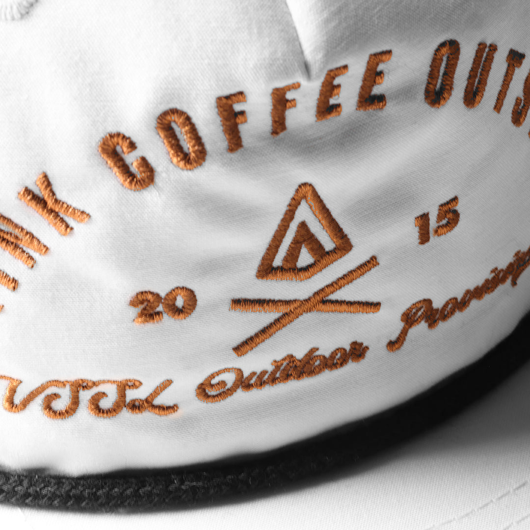 Drink Coffee Outside UPF 50+ Cap