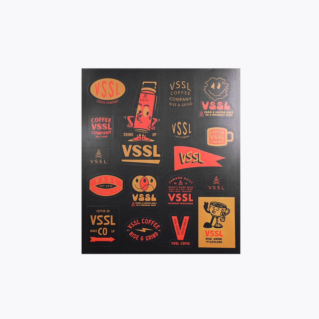 Coffee Co. Sticker Sheet