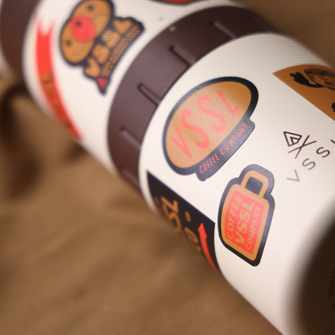 VSSL Coffee Co. Sticker Sheet