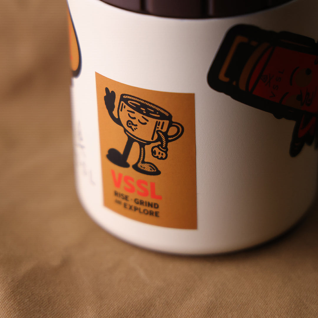 VSSL Coffee Co. Sticker Sheet